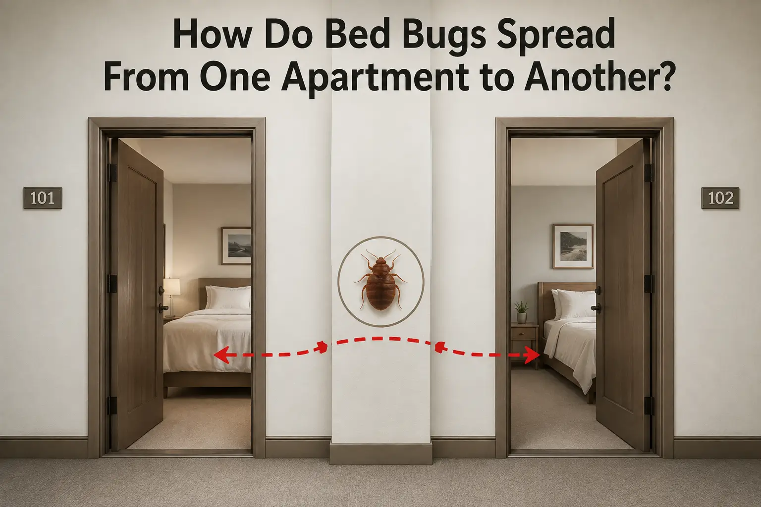 Bed Bug Spread Between Apartments