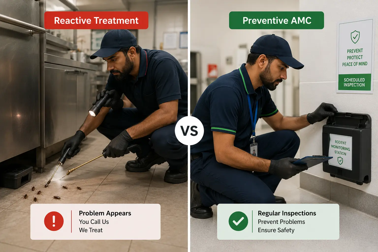 Reactive Treatment vs Preventive AMC