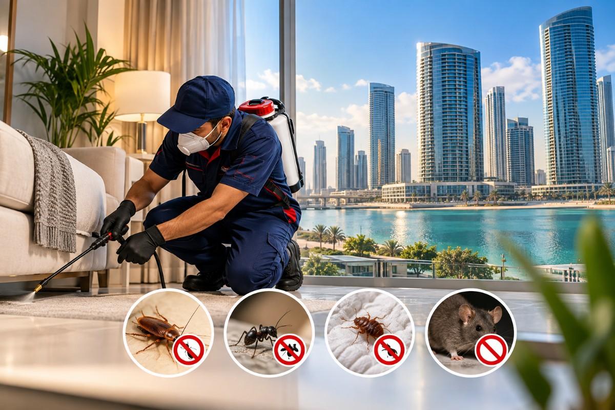 Pest control in Al Reem Island high-rise apartment buildings